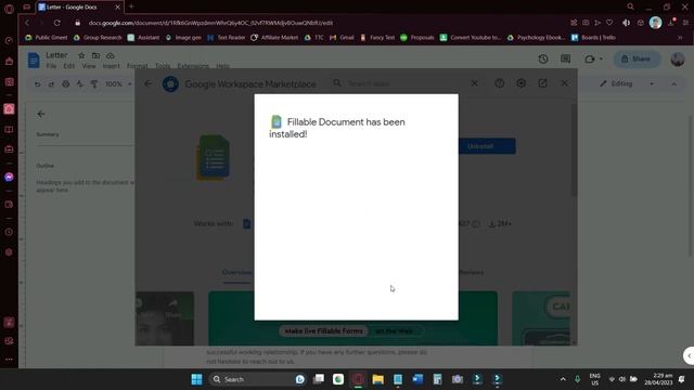 How to Create Fillable PDF in Google Docs смотреть онлайн