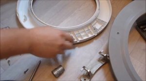 Как снять люк стиральной машины