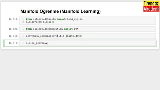 PYTHON ile MANIFOLD ÖĞRENME & t-SNE & PCA смотреть онлайн