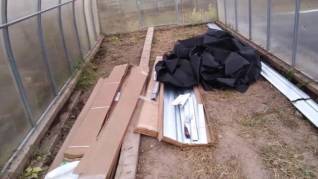 Сама собрала оцинкованные грядки. смотреть онлайн