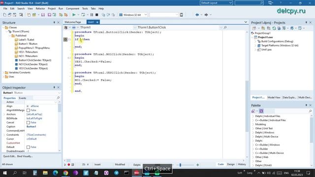 BsSplitButton Delphi