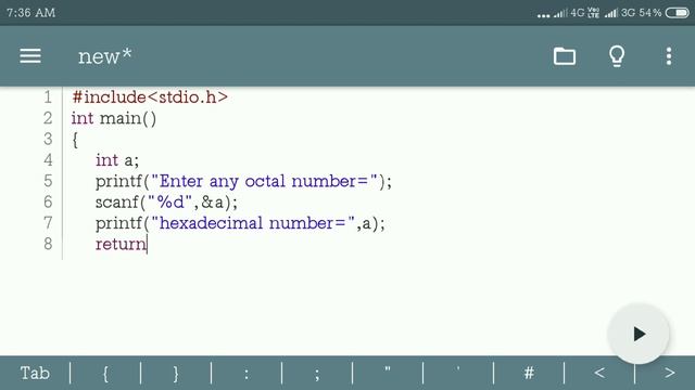 Write a program for change Octal Number to hexadecimal number смотреть онлайн