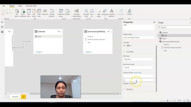 Custom Format Date in Power BI | Power BI for beginners смотреть онлайн