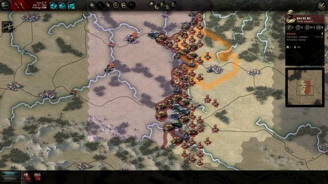 Lvov Sandomierz: Brilliant Victory | Soviets | Unity of Command Red Turn DLC Lets Play смотреть онлайн