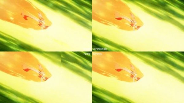 Topaz Video Frame Interpolation Comparison AI Apollo VS Chronos VS Chronos Fast Model