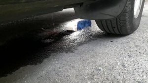 VW Touareg II  Вода в салоне авто, на пассажирском коврике