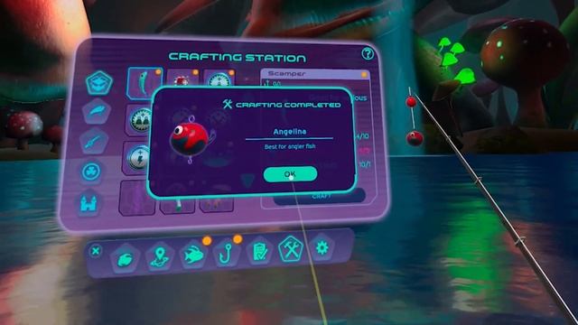 Catching Alien Fish in VR on Quest 2! | Galactic Catch смотреть онлайн
