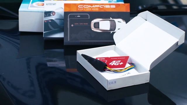 Комплект COMPASS START - Поиск автомобиля на карте и запуск двигателя смотреть онлайн
