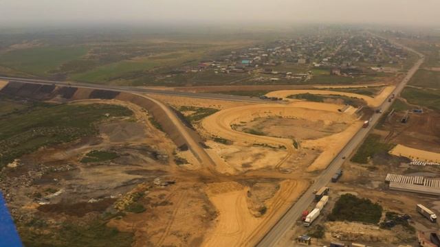 Строительство 1 этапа Обхода Волгограда. Готовность более 50%. смотреть онлайн