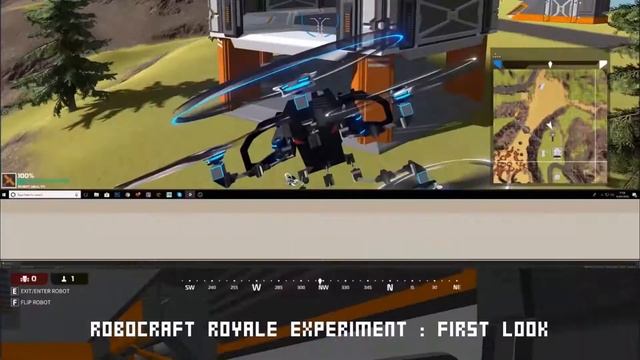 ROBOCRAFT: ROYALE EXPERIMENT (2018) - Первый взгляд смотреть онлайн