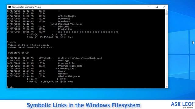 Symbolic Links in the Windows Filesystem -- mklink смотреть онлайн