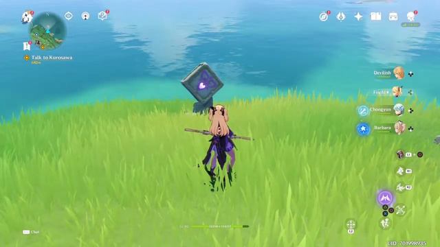 Cubes Puzzle Near Grand Narukami Shrine Genshin impact смотреть онлайн