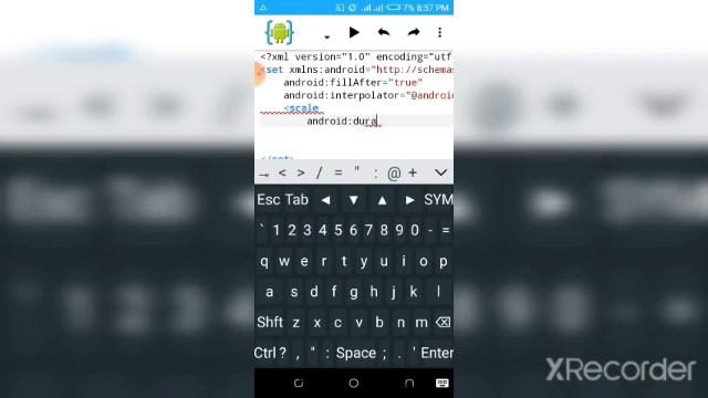Bounce Animation in android How to animate Animation in android android developement course for be смотреть онлайн