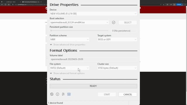 Creating Open Media Vault bootable USB смотреть онлайн