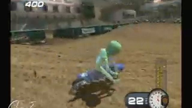 MX Superfly GameCube Gameplay - Sal the alien shreds it смотреть онлайн