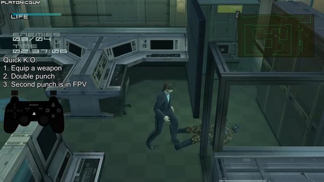 MGS2 - Tutorial, Quick K.O смотреть онлайн