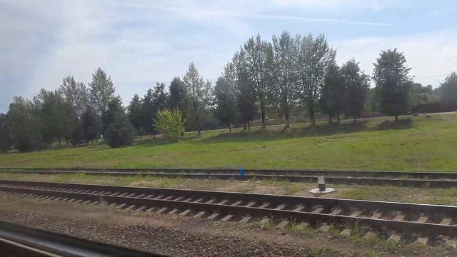[БЧ] Поездка на дизель поезде ДДБ1-009.Орша-Витебск.