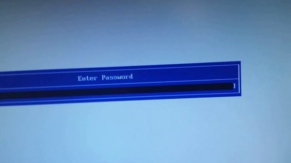 Error 0199 - Lenovo BIOS password lockout