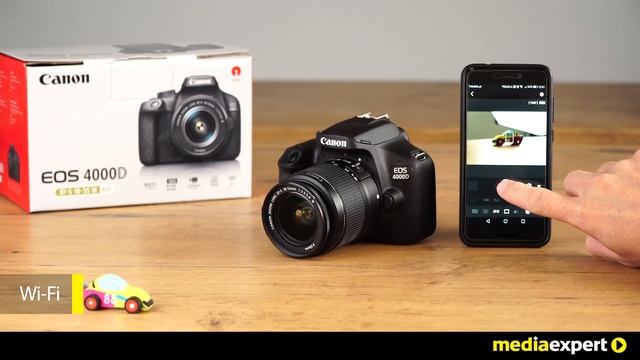 Aparat CANON EOS 4000D + Obiektyw 18-55mm + Torba + Karta pamięci смотреть онлайн