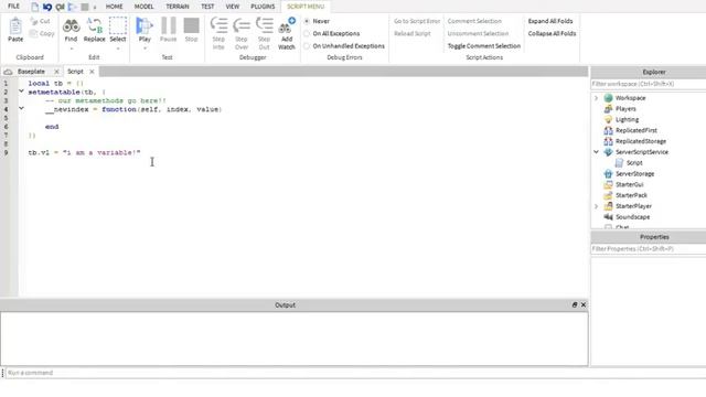 Roblox - Metatables смотреть онлайн