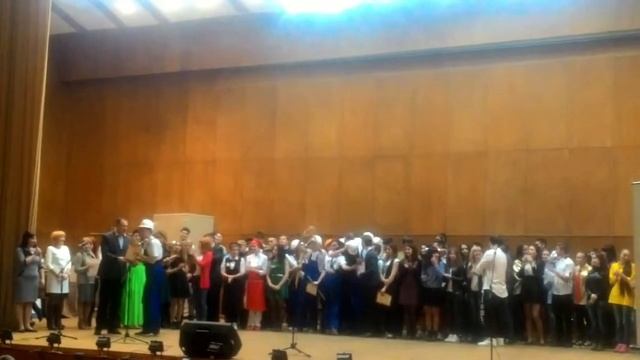 Награждение Агитбригады "Да будет свет" Керченский политехнический колледж, Арт-профи форум - 2015 смотреть онлайн