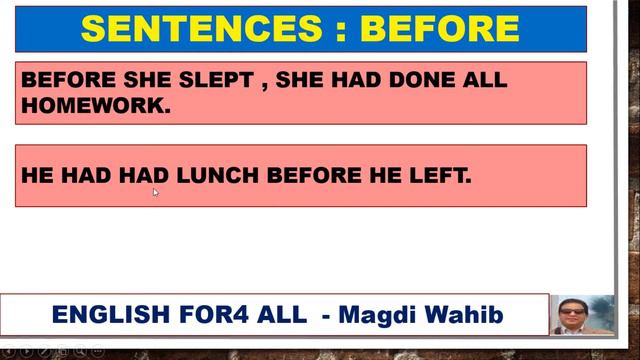 ثانوية عامة نظام جديد يونت 1 | Past Perfect| الماضى التام | After | Before | As soon As | Because . смотреть онлайн