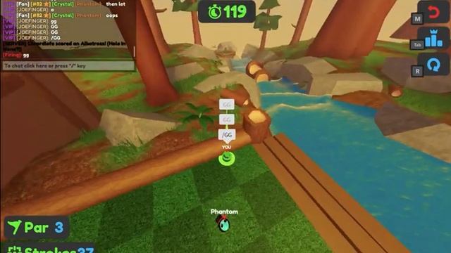 Redwood in 0 Strokes! | Roblox Super Golf смотреть онлайн