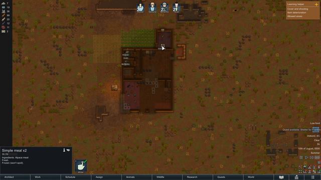 Rimworld | Season 2 | Episode 3 | Let's Play. We have Walls, And doors! смотреть онлайн