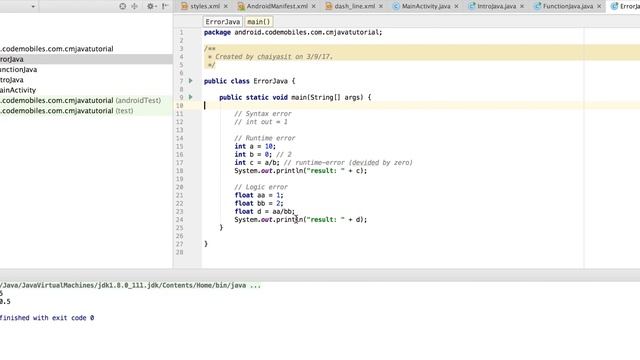 Java Programming ตอนที่ 9#: ทบทวน Variable, Function Basic Syntax ของ Java смотреть онлайн