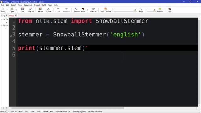 Python Natural Language Processing with NLTK #9 - Stemming words with NLTK смотреть онлайн