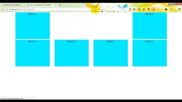 How to apply and use offset grid class in bootstrap in Hindi Bootsrap tutorials in Hindi смотреть онлайн