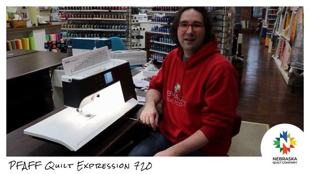 PFAFF quilt expression 720 смотреть онлайн