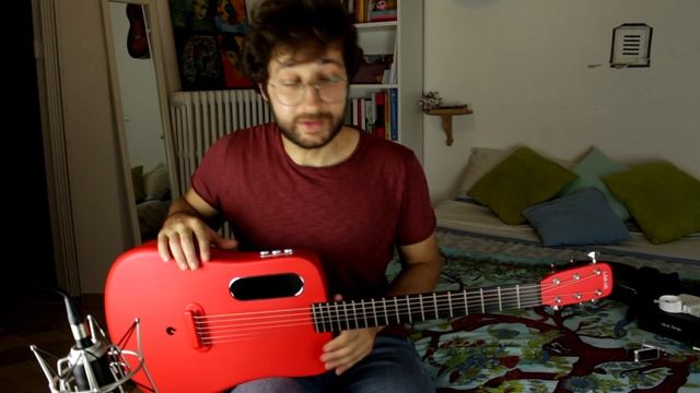 Amazing CARBON FIBER GUITAR with BUILT-IN ACOUSTIC EFFECTS! LAVA ME 2 Review смотреть онлайн