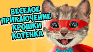 Приключения крошки котенка Игра про милого котика