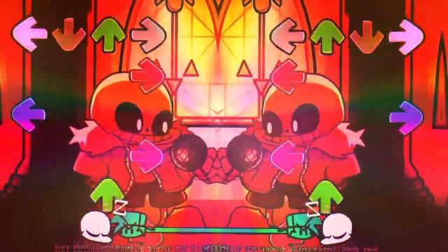 SANSATIONAL REMIX | Friday Night Funkin' Vs Indie Cross | FNF MOD | Sans FULL SONG Cover смотреть онлайн