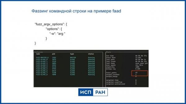 ИСП РАН — «Практический фаззинг Linux-приложения» | BIS TV
