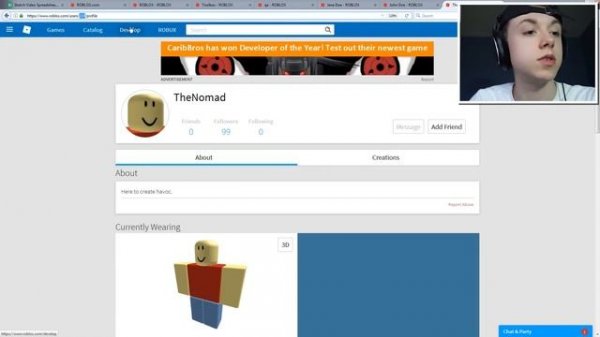 FIRST ROBLOX ACCOUNT EVER CREATED!