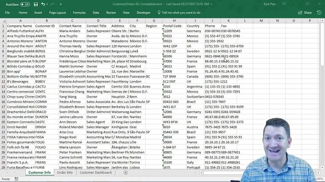Microsoft Excel Data Analysis and Dashboard Reporting : Dealing with Raw Data смотреть онлайн