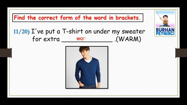 Word Formation Exercise + PDF - Easy English Lesson (B and C Levels) смотреть онлайн