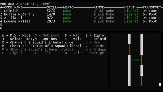 LGWI - Liberal Crime Squad v4.12.49 // 6 смотреть онлайн