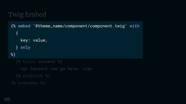 Twig Include, Embed, and Extends смотреть онлайн