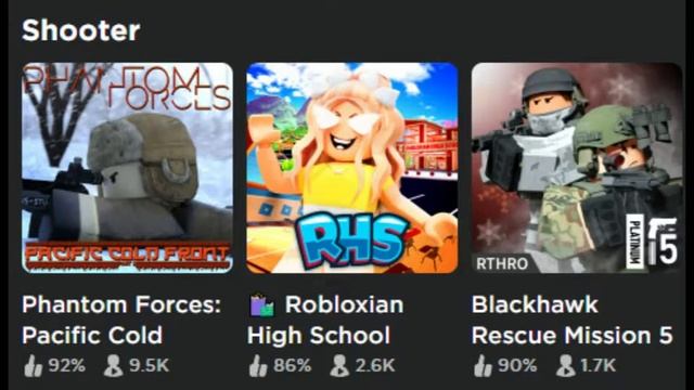 Robloxian high school in shooter category. смотреть онлайн