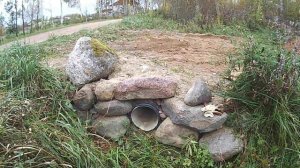 Труба на въезд к участку