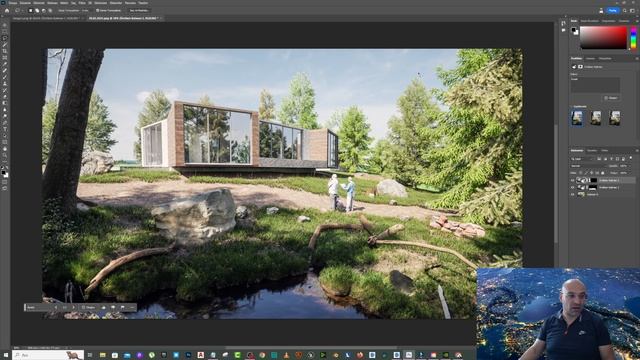 Adobe Photoshop Yapay Zeka Özelliği ile 3D Görselleştirme смотреть онлайн