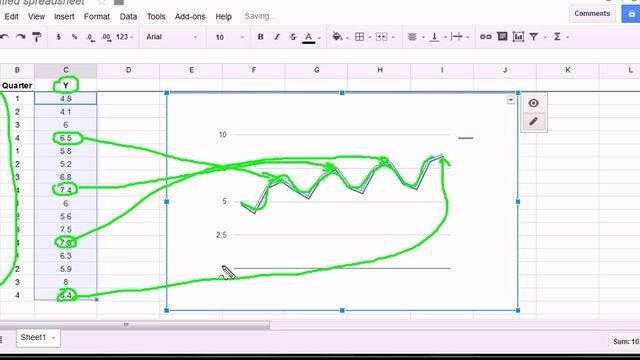 Time Series Forecasting with Google Sheets part (1 of 4) смотреть онлайн