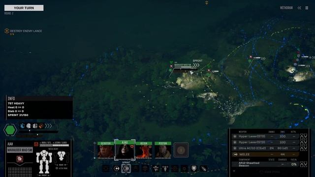 Roguetech: Heavy Metal. Наемники Е16 Спящее лихо смотреть онлайн