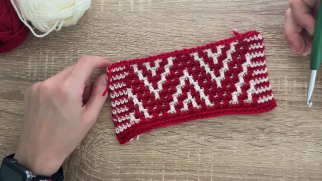 Мозаичный плед «Вафельные ромбы»: вяжем БЕЗ БАХРОМЫ смотреть онлайн