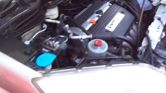 Запуск ДВС HONDA K24A CRV RE4 смотреть онлайн