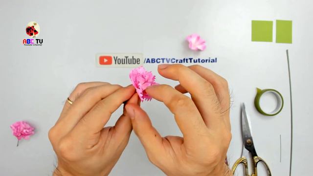 ABC TV | How To Make Paper Flower #2 - Craft Tutorial смотреть онлайн