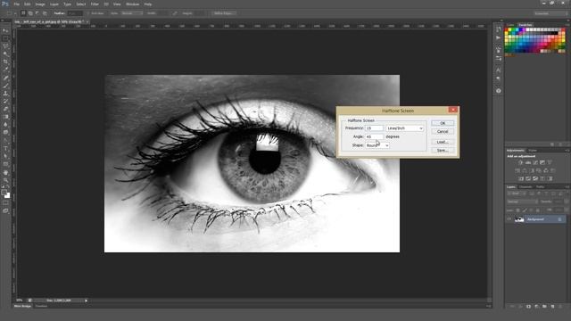 Adobe Photoshop Tutorial: How to Create Halftones смотреть онлайн